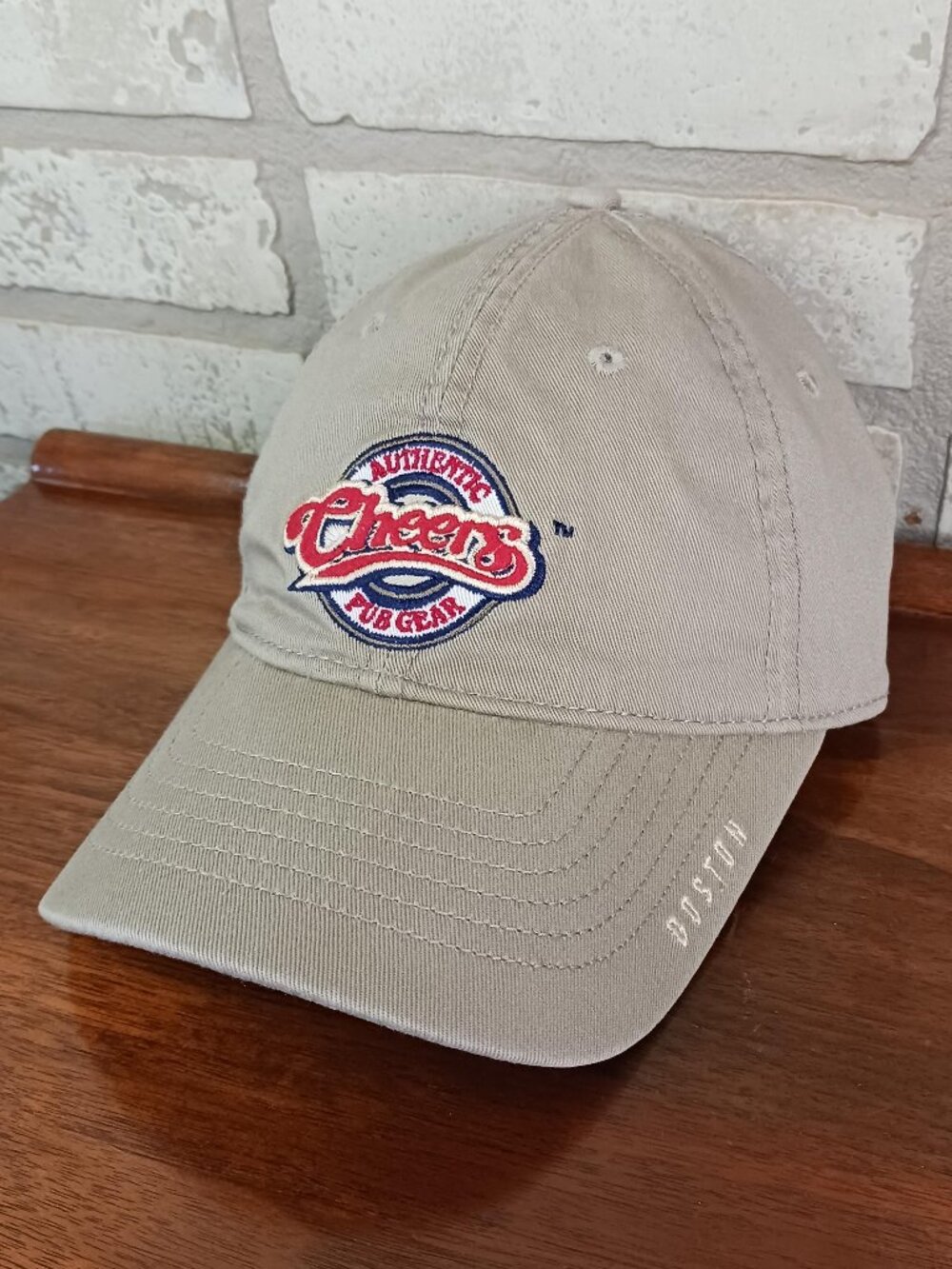 Cheers Authentic Hat Cap Mens Adjustable Buckle Strap Unstructured Tan Dads Hat